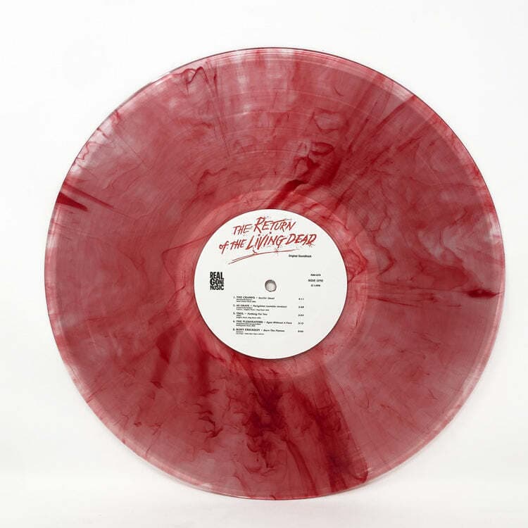 Clear w/Blood Splatter Vinyl