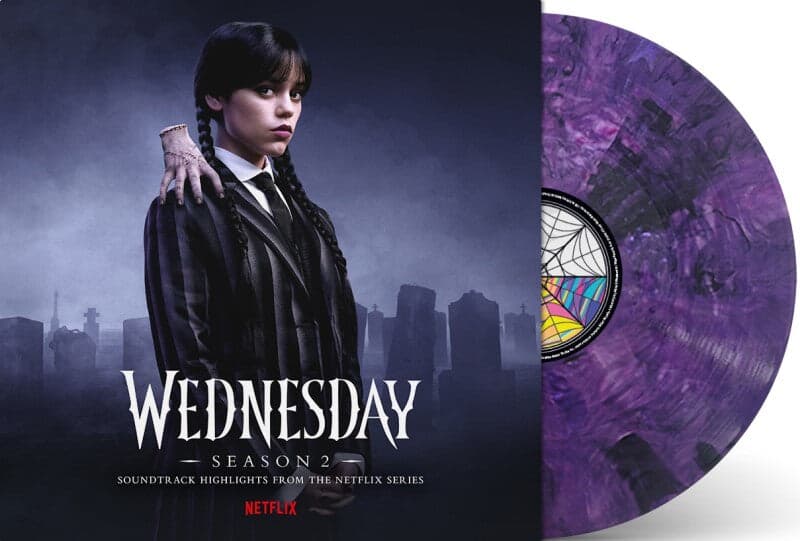 Purple & Black Vinyl