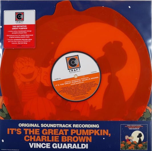 Translucent Orange Pumpkin Shaped Vinyl